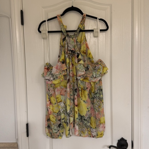 I.N.C. International Concepts Cold Shoulder Top EUC size XL - Picture 2 of 6